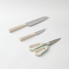 JAJU 23N 주방 필수품 식도 과도 가위 세트 -8808560614178 438866, JAJU 23N 주방 필수품 식도 과도 가위 세트 -8