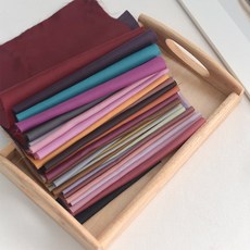 소잉홀릭 대폭-안감지) 의류용안감원단(28컬러) - 다후다 다우다원단 / 무지원단, 19 와인
