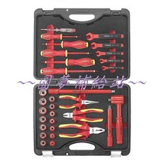 圓夢補給站 31pc 3分抗高壓電工具組 3/8'' Insulated combination set 含稅, 1個