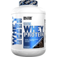 EVLUTIONNUTRITION 乳清蛋白奶昔沖泡粉 雙層濃郁巧克力口味, 雙濃巧克力, 1814g, 1個