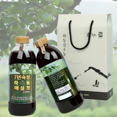 7년숙성 하동 매실청 세트 (1L X 2병) - 대성농원, 2개, 1L