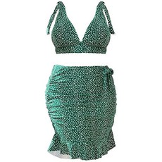 임산부 수영복 빅사이즈 오프솔더 임부용 메르모던