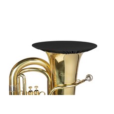 게이터 케이스 멜로폰용 이중층 관악기 커버 유포늄; 9인치에서 11인치까지의 벨 사이즈에 적합 검정색 (GBELLCVR1011BK-NF), 18 to 19 Inches, 1개