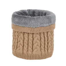 wanzhengwei남성 니트 스카프 튜브 넥 워머 캐시미어 사이클링 스카프 가을 넥 링 여성 두건 캠핑 하이킹 스키 넥 워머 유니섹스