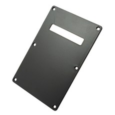 shangren 일렉트릭 기타 백 플레이트 보호대 교체 부품, 플라스틱, 블랙, 1개