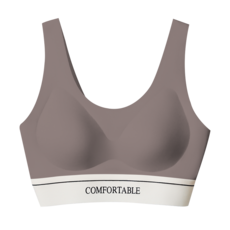 慕緻 MOOZI 無鋼圈運動內衣 一片式胸墊瑜珈內衣輕盈裸感無痕