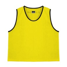 성인용 팀조끼 옐로우 축구용품 개 1개입 스포츠 건강 취미 dew+66187PQ