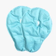 가슴 임산부 냉온 찜질팩 산모 가슴 찜질 패드 수유용 온열, 2개 세트, 1개