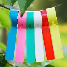 식집사 식물 나무 이름표 걸이 원예 라벨 네임텍 100매, 화이트(a)_x000D_