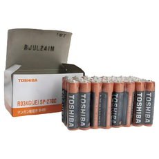 TOSHIBA 東芝 鹼性電池, 1箱/盒, 40