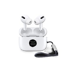 HANG 頂規無線藍牙耳機 降噪無線充電 屏幕電量顯示 自適應觸控 雙耳通話 (台灣現貨 BSMI認證), W01