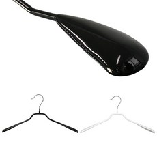 마다메이드 논슬립옷걸이 코팅 모던 니트상의 남자 (10개), (블랙), 10개