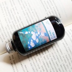 臺灣出貨 500ML大瓶墨水鋼筆用學生非碳素鋼筆水黑色紅色彩色藍色彩墨水墨水非碳素墨水鋼筆墨水防水彩色毛筆墨汁書畫墨水, 1個, 天藍300毫升 -飛鳥