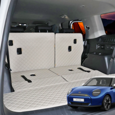 미니쿠퍼 일렉트릭 3도어 트렁크매트 전기차 J01 차박매트 퀼팅 25년형, 트렁크 바닥매트, 베이지, 미니쿠퍼 3도어 일렉트릭