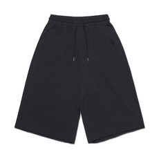 [노매뉴얼] MOLTING BERMUDA SWEATPANTS - BLACK