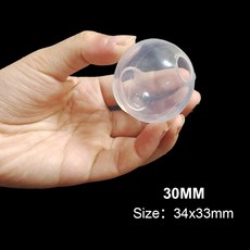 실리콘 세계 높은 투과성 구 수제 에폭시 몰드 3D 행성 공예 만들기 DIY 쥬얼리 선물, 07 30mm