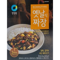 청정원 옛날식짜장, 180g, 4개