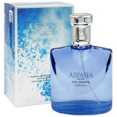 ASPASIA 오 드 퍼퓸 포 맨 더 스포츠, 50ml, 1개