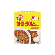 오뚜기 3분 하이라이스, 200g, 7개