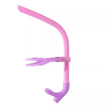 ZOKE 兒童浮潛呼吸管 牛奶斑紋設計, 粉/紫色