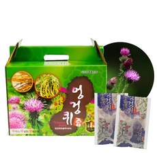 국내산 엉겅퀴즙 엉겅퀴추출물% 실리마린 엉겅퀴효능 엉겅퀴차 엉겅퀴뿌리 엉건퀴꽃 가시엉겅퀴 엉겅퀴진액 60포, 60개, 100L