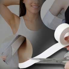 무나난 땀먹는 만능 테이프패치 3m 겨땀 패치 테이프 땀 흡수패드 모자 셔츠카라 깃 겨땀 일회용 패치 냄새 변색 오염 방지 테이프 땀흡수 땀패드, 1개