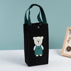 곰돌이 텀블러 가방 물병 파우치 음료주머니 텀블러백
