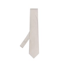 에르메스 중고 자카드 패턴 넥타이