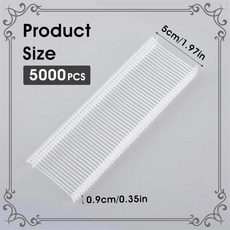 태깅 플라스틱 의류 태그 바브 부착물, 1개, 기본