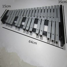 마림바 초보용 실로폰 타악기 입문 우드 37건반 17음 대형 카림바 다용도 뮤지컬 취미, 37음, 1개