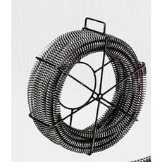 전동스프링청소기용스프링16mm 22mm용 5M 1토막 10M2토막 15M 20M 록스스프링청소기 배수관 청소기 하수관청소기, 청소기용스프링16mm5M, 1개, 혼합색상