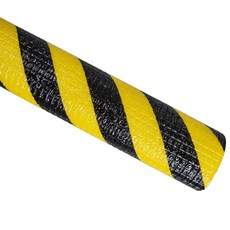 파이프 안전커버 10T (5개) 안전 보온재 보호대, 검정+노랑/사선, 5개