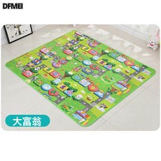DFMEI 寶玩具爬爬墊 戶外泡沫家用地墊爬行墊, 大富翁加背面隨機
