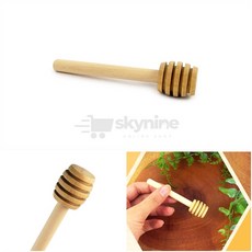 SKY9 우드 허니디퍼 꿀스푼 우드주방용품