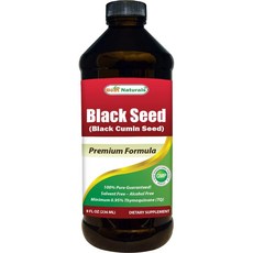 베스트 내추럴 블랙 씨드 오일 8 OZ, 6개, 236ml
