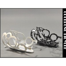 酷榮單車 SAPIENCE 彩蝶鋁合金水壺架，輕量堅固，時尚自行車配件, 1個, 黑色, 黑色