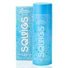 Squigs 구즈베리 헤어오일 건조하고 손상된 모발용 헤어 두피 트리트먼트 130ml, 2개