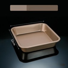 스텐 베이킹 팬 오븐 트레이 케이크 빵틀 사각 베이킹 용품, 1개