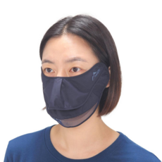 국내생산 자외선차단 마스크 백두대간 안면보호대, 1개, 다크네이비