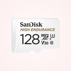 샌디스크 마이크로 SD 카드 QQNR High Endurance, 128GB, 1개