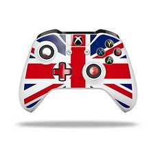 XBOX One SX 컨트롤러와 호환되는 WraptorSkinz 데칼 비닐 스킨 랩 - 유니온 잭 02컨트롤러 미포함, XBOX One SX 컨트롤러와 호환되는 Wraptor