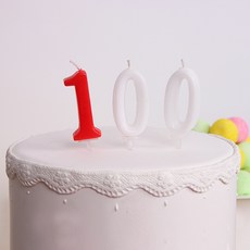 숫자초 소 생일초 케익초 숫자초 기념일, A1숫자초(소)백일용, 1개