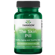Swanson 斯旺森 The Skin Pill維他命軟膠囊, 1罐, 30顆