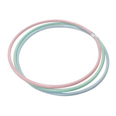 국내생산 유아 어린이 파스텔 훌라후프 학교 학원 단체 다이어트 교재용 체육대회 운동회 75cm, 200g, 파스텔 핑크, 1개