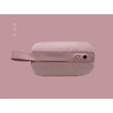 升級款環繞式暖手寶 USB電熱智能恆溫石墨烯暖手袋 智能數顯暖手袋 暖膝暖腰暖宮電熱敷袋, 粉色