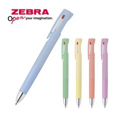 제브라 블렌 3색볼펜 스모키 컬러 한정판 BLEN 3C 0.5mm, 섀도우 블루
