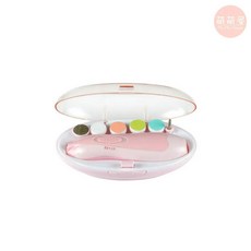 萌萌屋 【現貨】nac nac 電動指甲修磨機 磨甲機 寶寶指甲剪 寶寶剪指甲『台灣公司授權經銷商』, 1個, NacNac電動指甲修磨機(粉色)