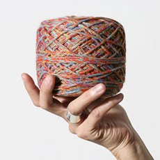 슈퍼스토리 핸드메이드 얀 뜨개실 키코니팅볼 150g (서술형도안 포함), 1개, 비비비 150g