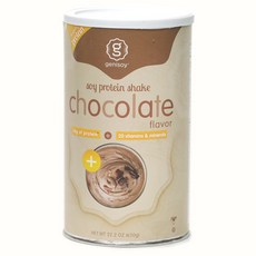GENISOY 大豆蛋白奶昔 630g, 巧克力味, 1個