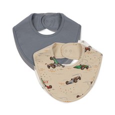 【現貨】konges sløjd 有機棉圍兜二入組 / 口水巾 /圍兜兜 konges slojd